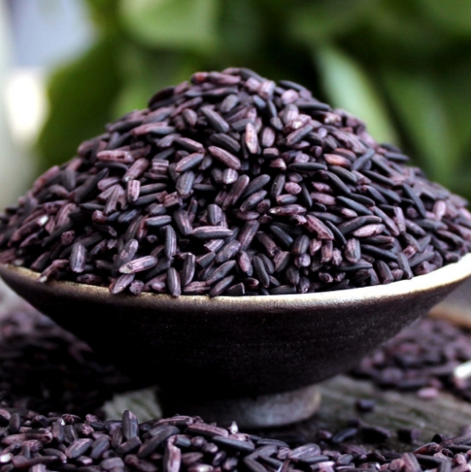 Purple rice flavor