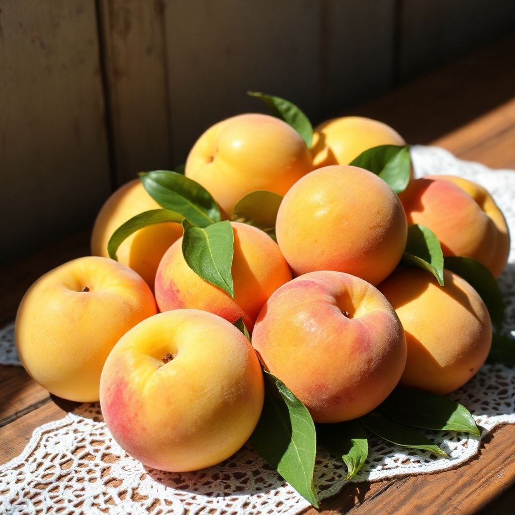 Yellow peach flavor